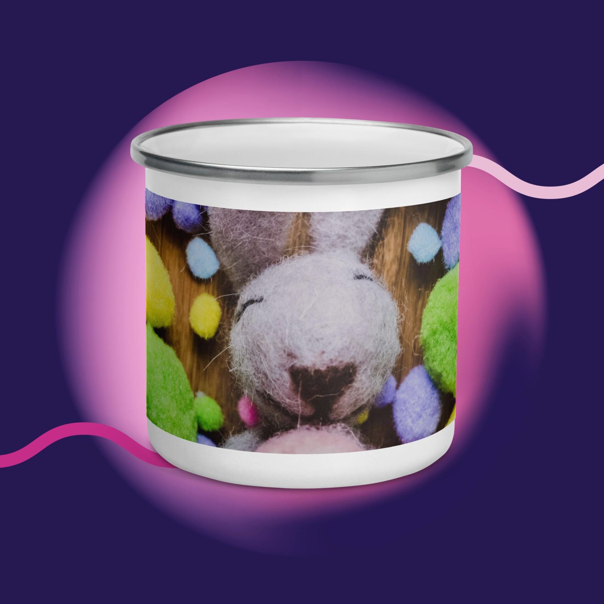 Enamel Mug – Easter Bunny