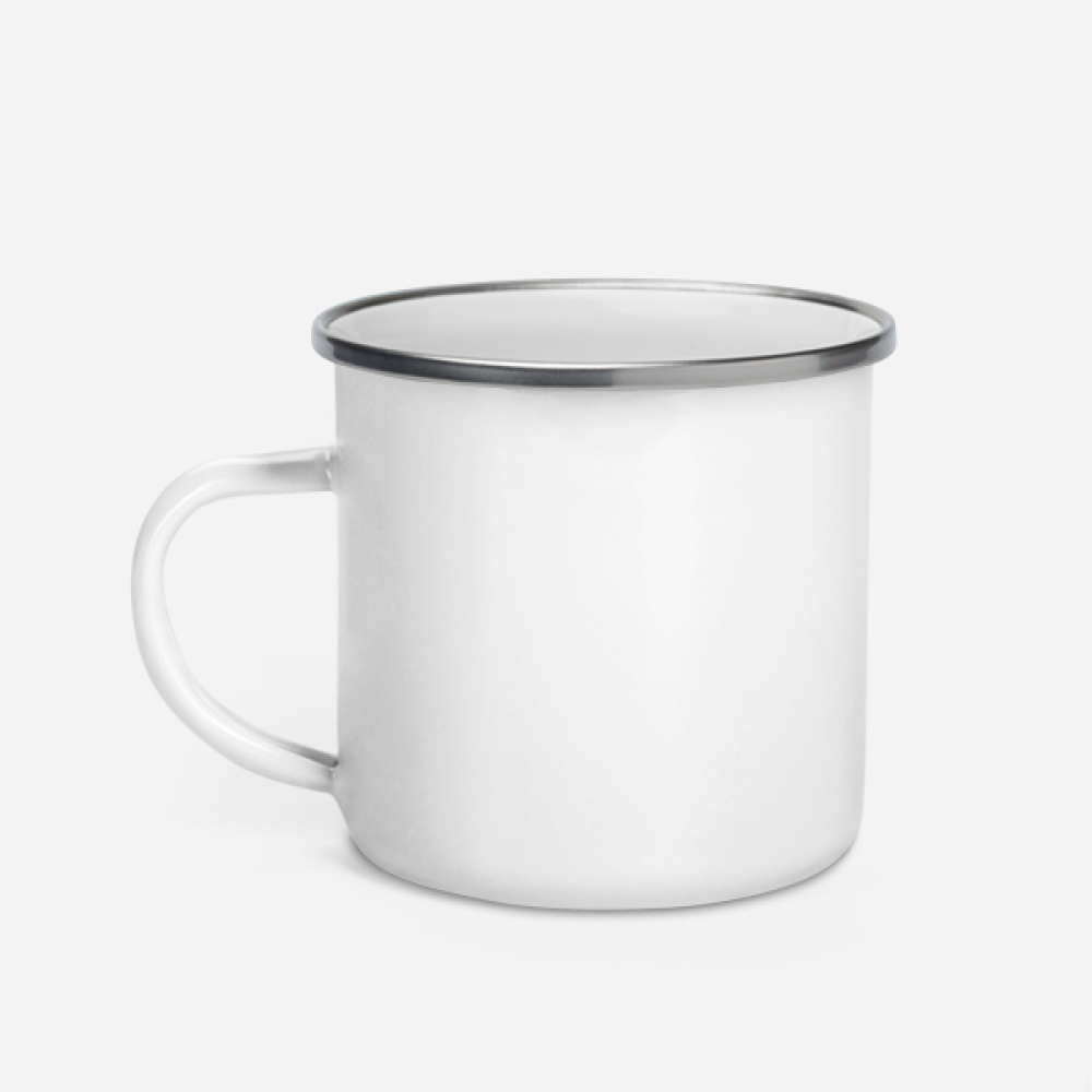 Enamel Mug (White / 12 oz)