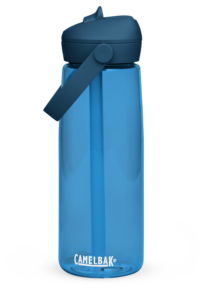Flip Straw Water Bottle | CamelBak Thrive (Oxford Blue / 25 oz)