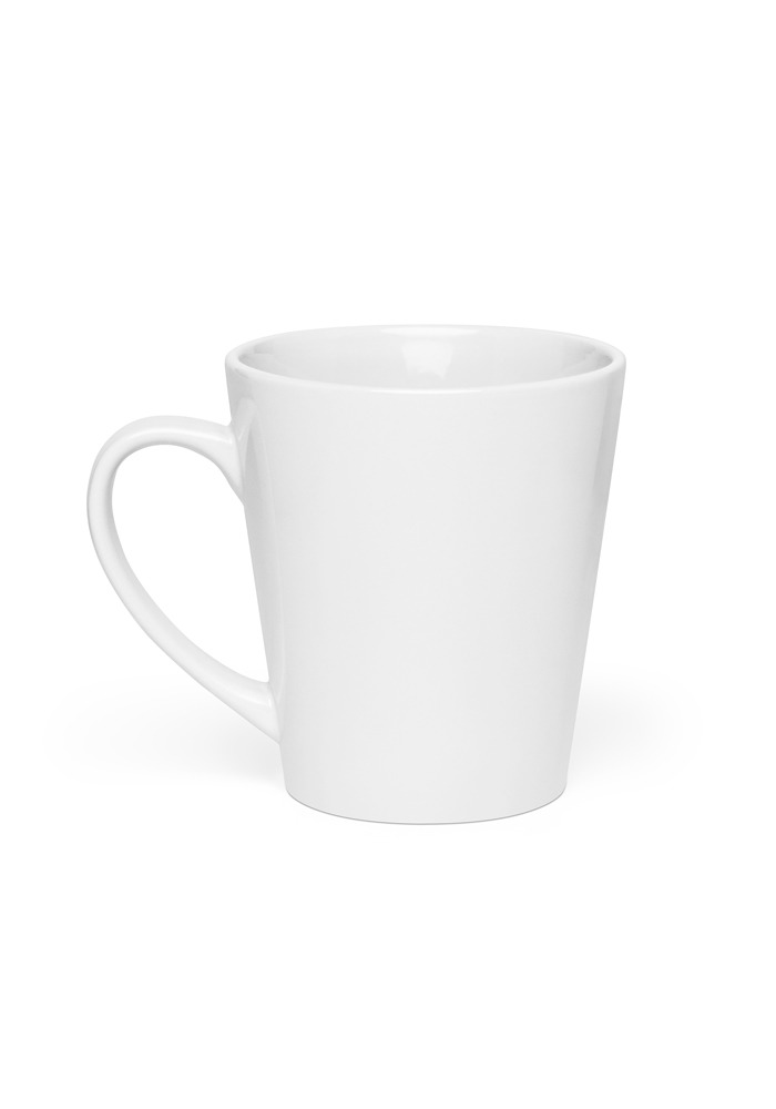 Latte Mug (White / 12 oz)