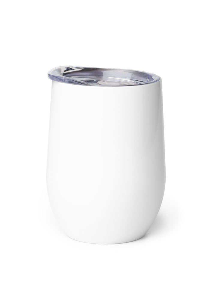 Wine Tumbler (White / 12 oz)